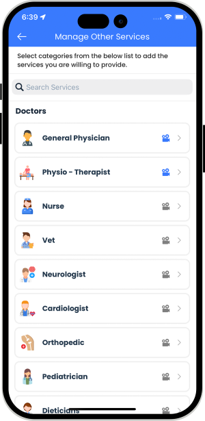choose sub categories