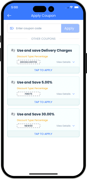 choose service categories