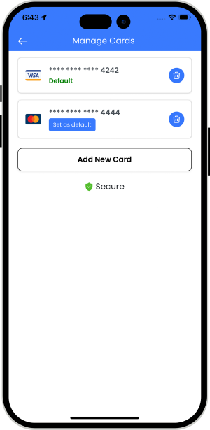 choose service categories