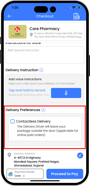 user confirm order to check out