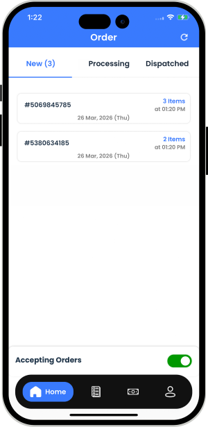 Store sliding onine availability