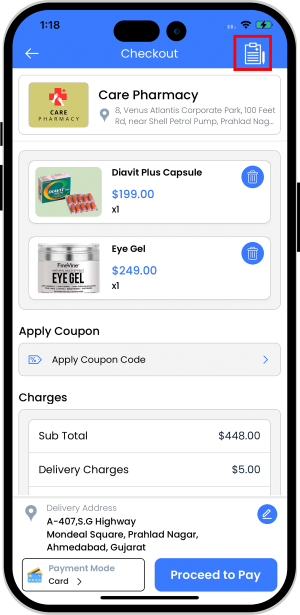 use choose payment method