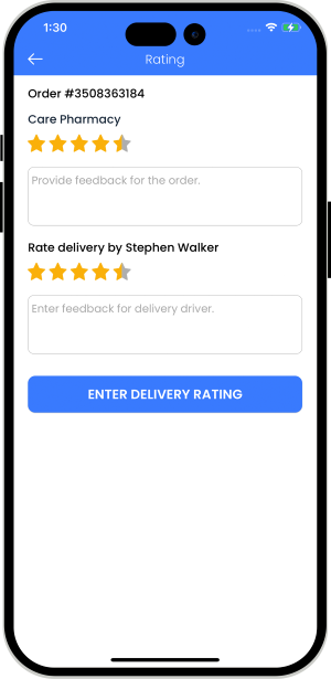 user see the status of the driver