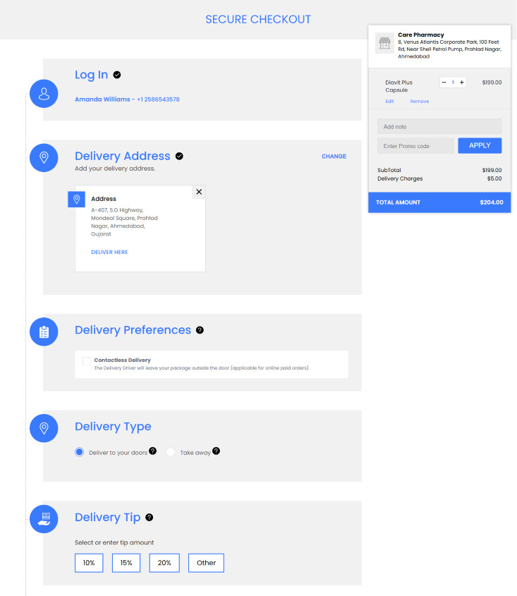 Pharmacy Store Checkout