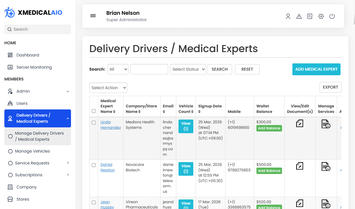 Medical Experts