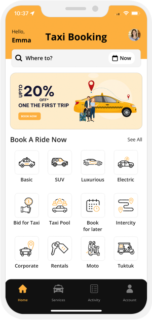 rider book a trip