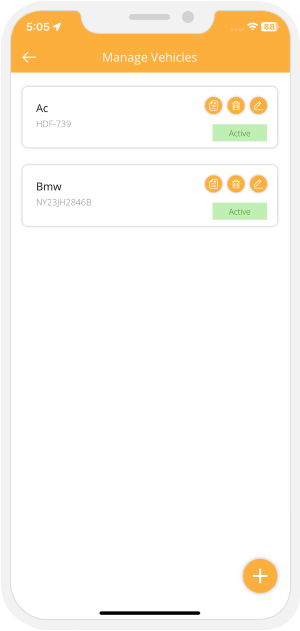 Manage Vehicle