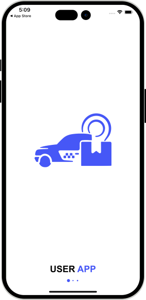 user app screen