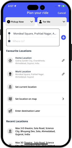 choose service categories