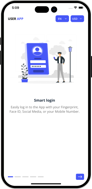 user App login