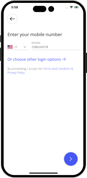 app login