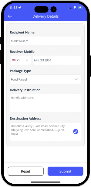 Delivery Details