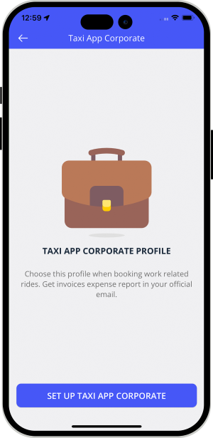 Taxi App Corporate