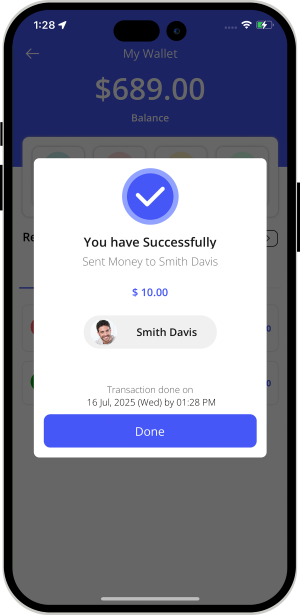 Wallet Transation Done