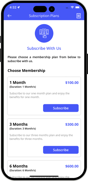 Subscription Plan
