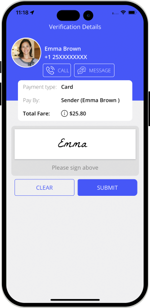 Delivery Confirmation