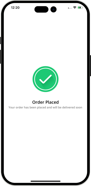 order place notification