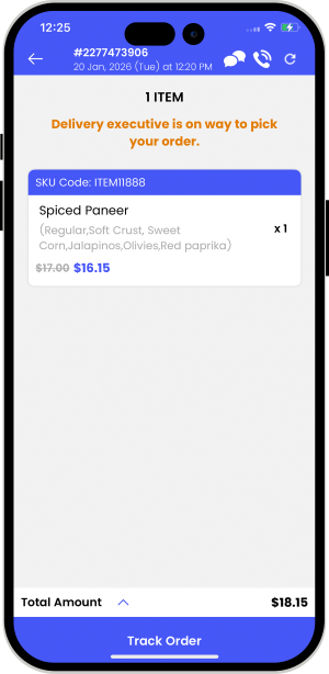 restaurant get notification for driver accept order