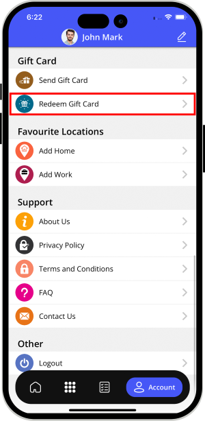 choose service categories