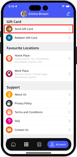 choose service categories