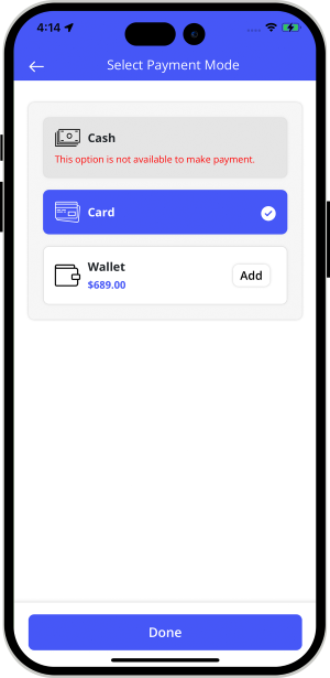 choose service categories