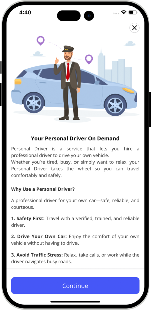choose service categories