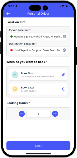 choose service categories