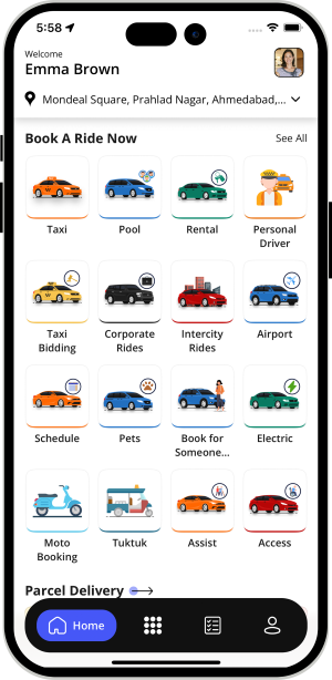 choose service categories
