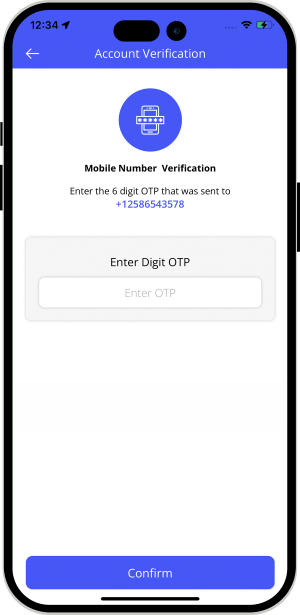 Account Mobile Number Verification