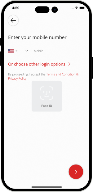 Select booking location