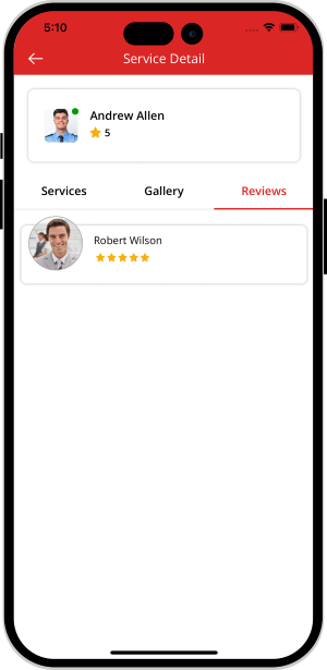 choose service categories
