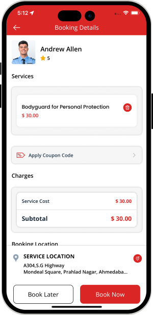 choose service categories
