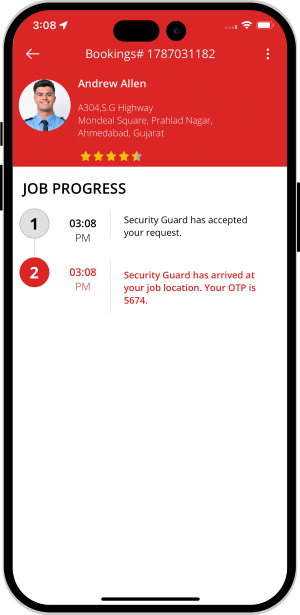 OTP Verification to Start the Job