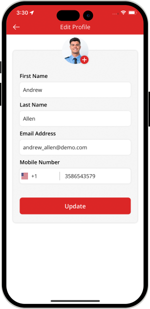 Maid can update their profile