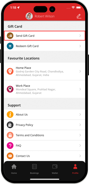 choose service categories