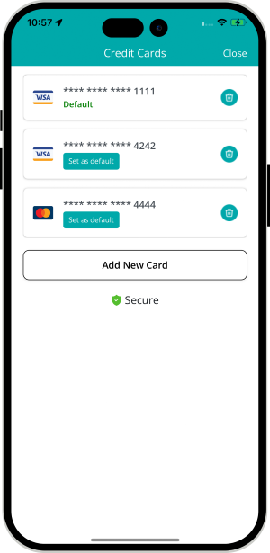 choose service categories