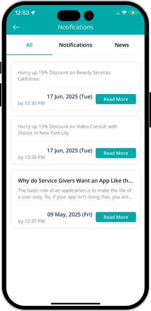 choose service categories