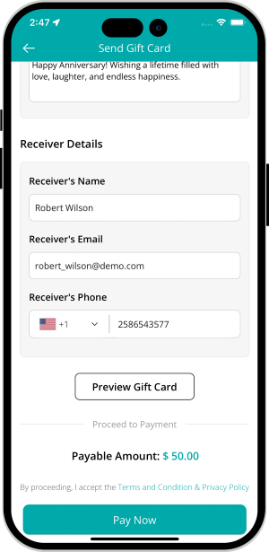 choose service categories