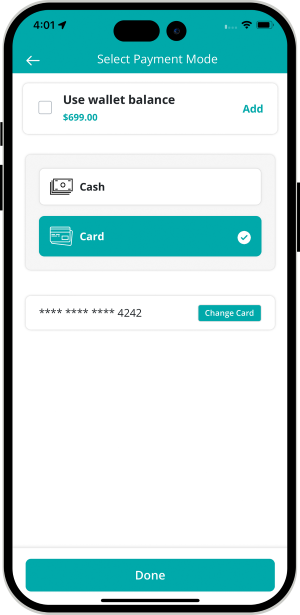 choose service categories