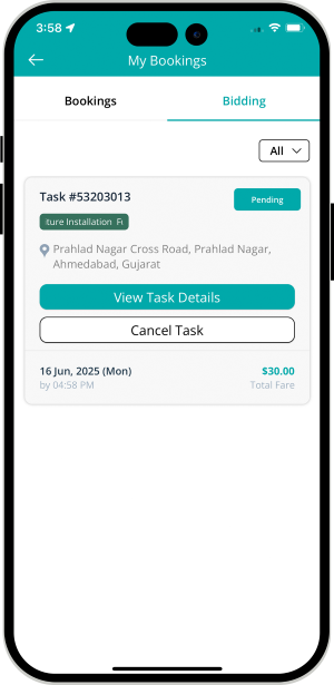 choose service categories