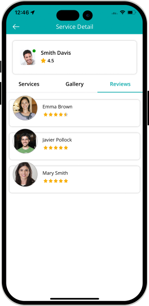 choose service categories