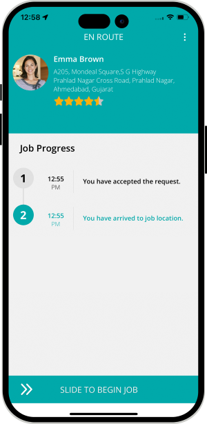 provider manage work location