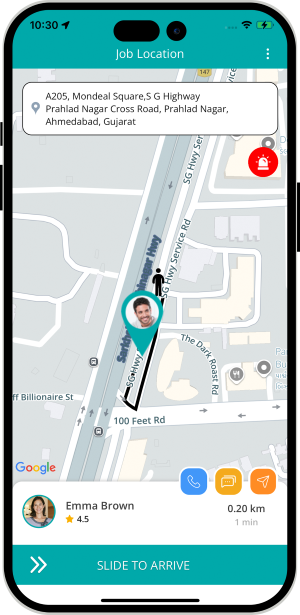 provider manage work location