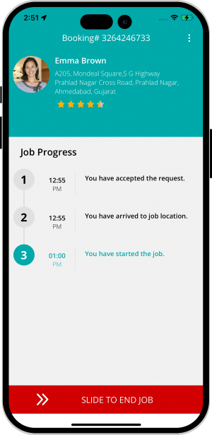 provider manage work location