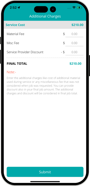 provider manage work location
