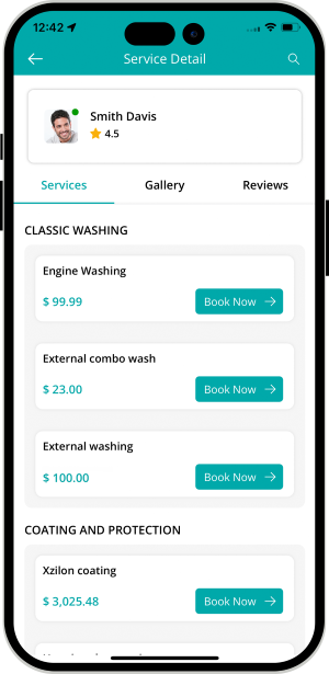 choose service categories