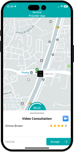 provider manage work location